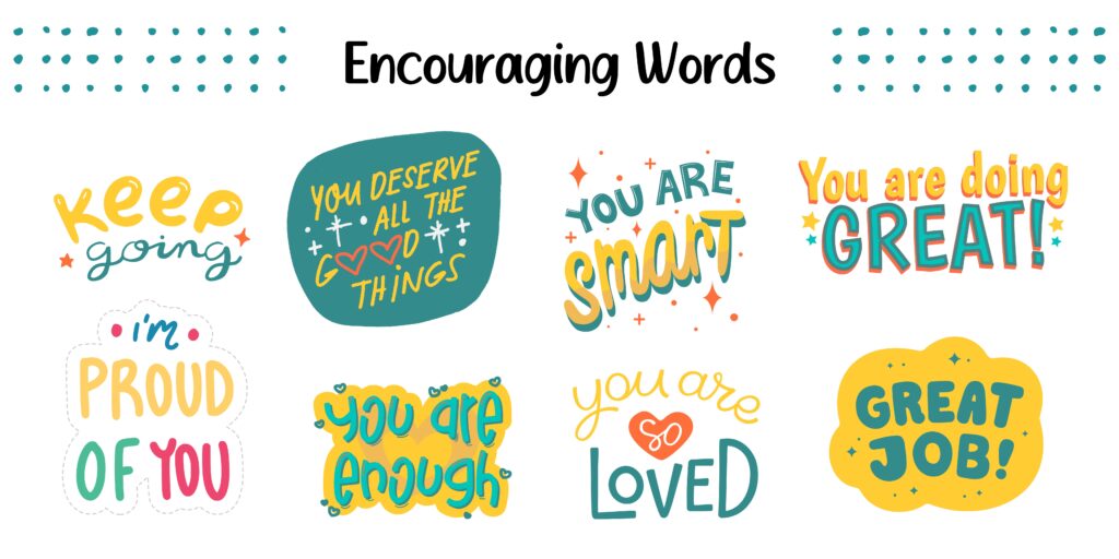 words of encouragement for children